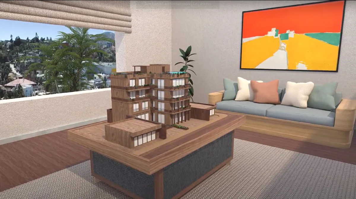 Estero San José — immersive visualization