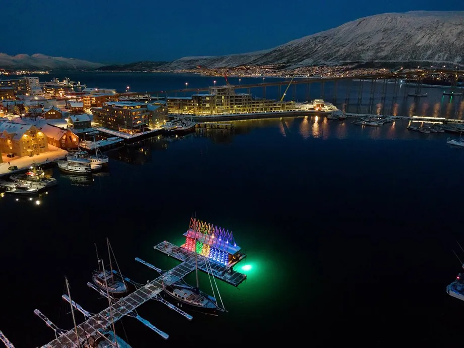 Sauna Pust Tromsø — immersive visualization